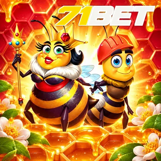 71BET — ilustração de abelhas cartunescas